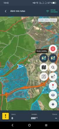 Captura de la app en móvil